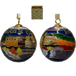 Kitty Keller Handcrafted Ithaca Is Gorges Ornament