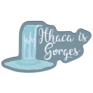 Ithaca Is Gorges Magnet with Waterfall