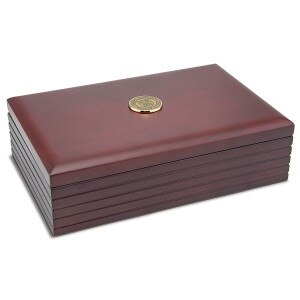 Cornell Medallion Rosewood Desk Box