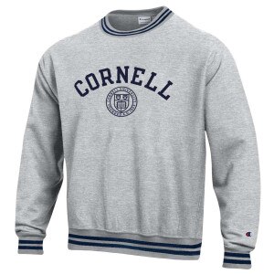 Champion Stripe Collar and Sleeve Crew