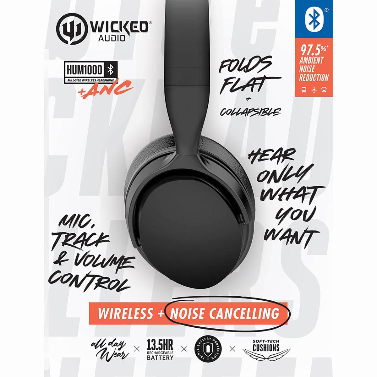 Wicked Hum 1000 Wireless Noise Canc