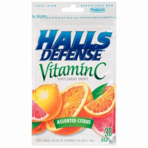 Halls Bag Asst Citrus Vitamin C 30ct