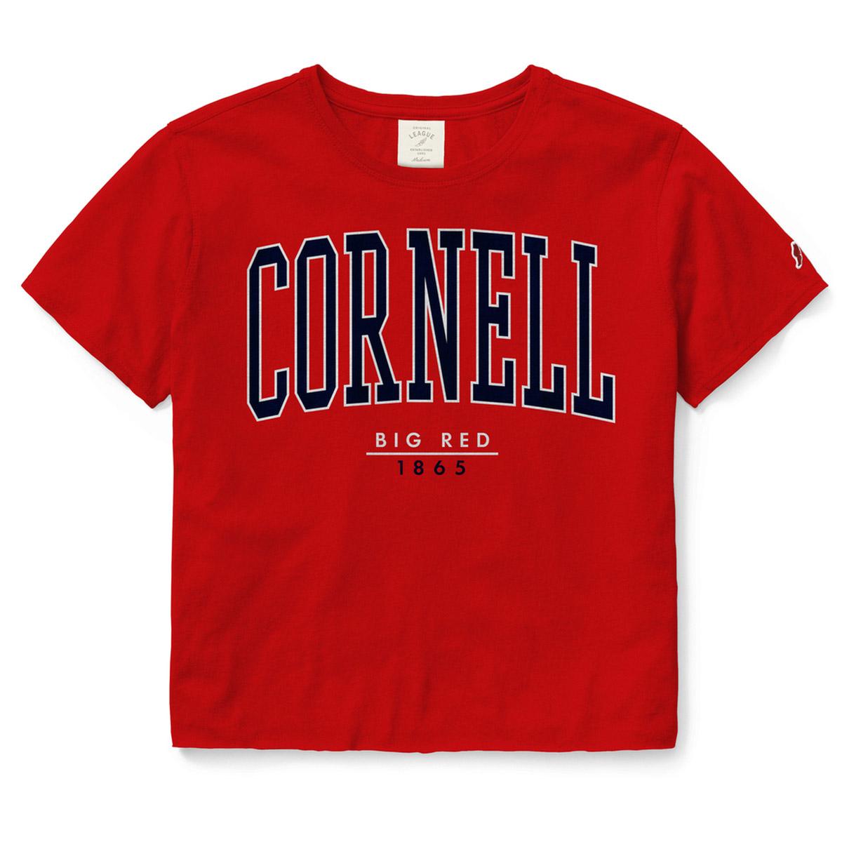 Women's Cornell Arch Crop Tee