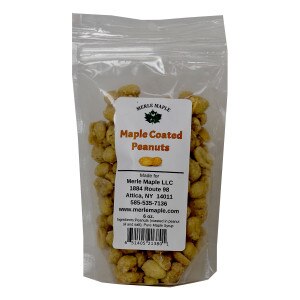 Merle Maple Coated Peanuts 6 oz Bag