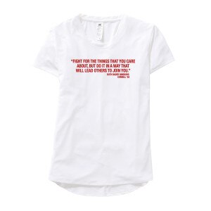 Ivy Citizens Women's RBG Fight Quote Tee
