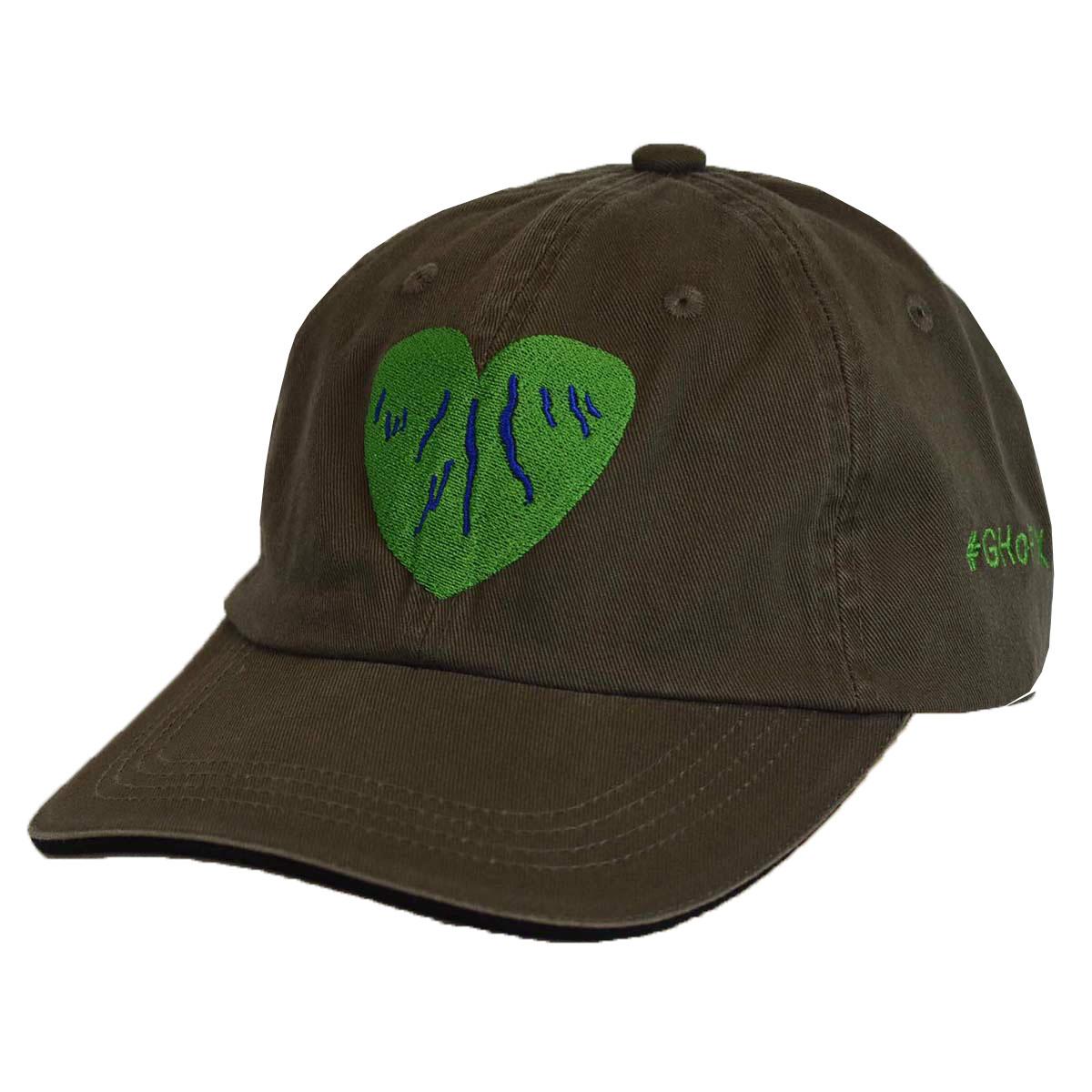 Green Heart Finger Lakes Hat Embroi