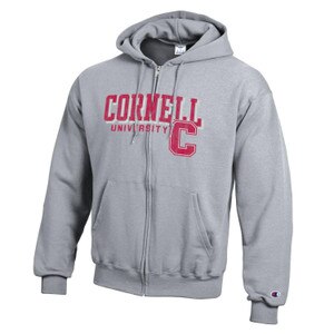Cornell University with Block C Logo Full Zip