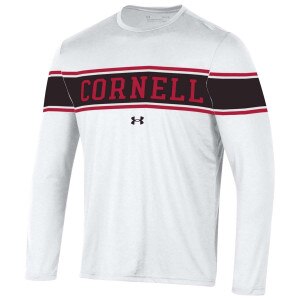 GAMEDAY Cornell Center Stripe Long Sleeve Tee