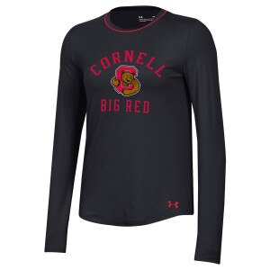 GAMEDAY UA Women's Front Bear Through C Back Big Red Long Sleeve Tee
