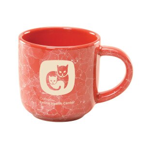 Cornell Feline Health Center Marble Etched Mug