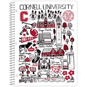 Cornell Julia Gash Journal 80ct Spiral