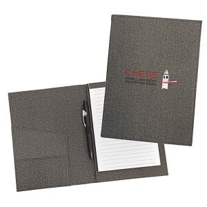 CHESS Grey Padfolio Set