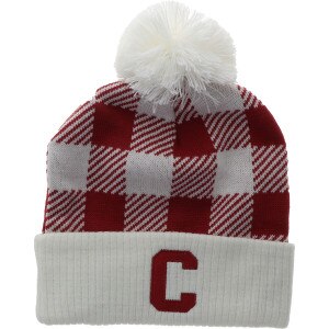 Buffalo Plaid With Block C Beanie