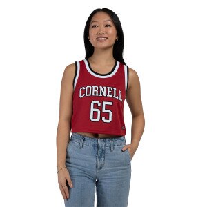 Women's Cornell Cropped Basketball Jersey