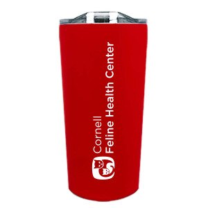 Cornell Feline Health Center 18oz Soft Touch Tumbler