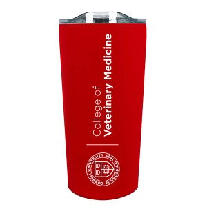 College of Veterinary Medicine 18oz Soft Touch Tumbler