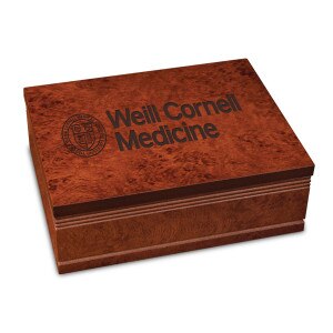 Weill Cornell Medicine Rosewood Finished Bureau Box