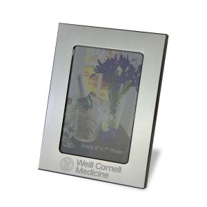 Weill Cornell Medicine 5"x7" Silver Frame