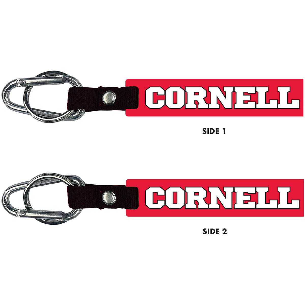 Cornell Silicone Wristlet Keychain