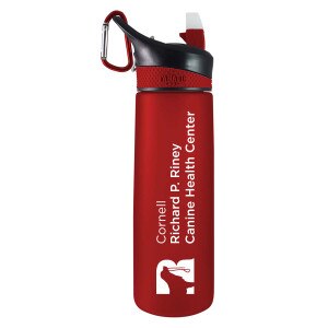 Cornell Riney Canine Health Center Medicine 24oz Frosted Sport Bottle