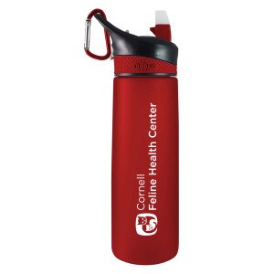 Cornell Feline Health Center 24oz Frosted Sport Bottle