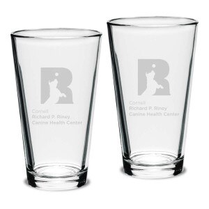 Cornell Riney Canine Health Center Pint Glass Set