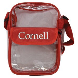 Cornell Waterproof Crossbody Clear Stadium Bag