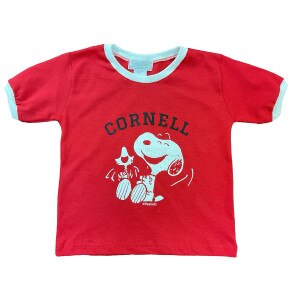 Cornell with Snoopy Laughing Ringer Toddler Tee