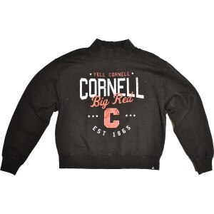 Women's Yell Cornell w/Stars Crop Crew