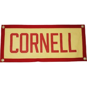 Oxford Pennant 10.5"x24" Cornell Camp Flag