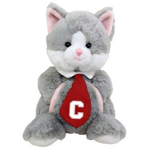 Cat with Front Pouch and Neck Tie