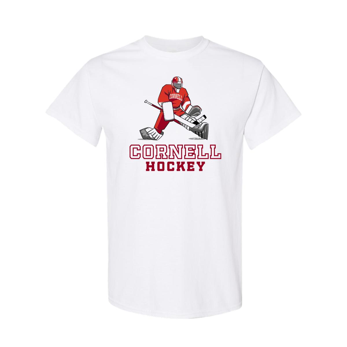 Cornell Hockey Goalie Tee | Men
