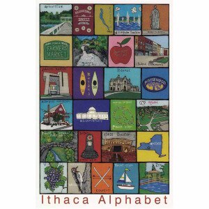 Ithaca Alphabet Notecards - Four Pack