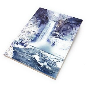 Taughannock Falls Winter Scene Trivet Tile