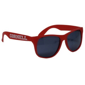 Cornell Campus Shades Red With White Cornell Imprint