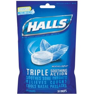Halls Bag Menthol 30ct