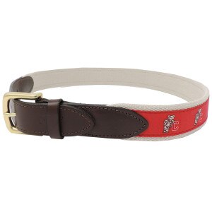 Vineyard Vines Red Bear On C Belt